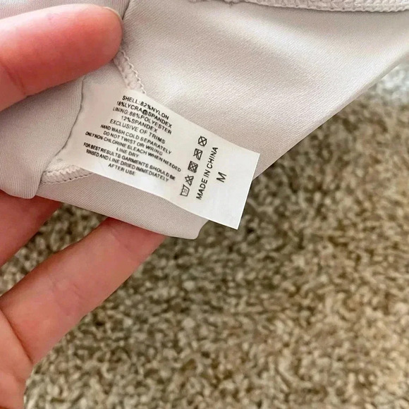 Womens Stretch Scoop Neck Sleeveless Padded Yoga Running Gym Crop Tank Medium - Picture 8 of 9